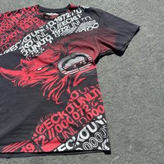 Super Fire 2000s Ecko Shirt!!! Size : Medium No Flaws To This Piece It’s Basically Brand New. I’d Keep As A Personal But Fits Me A Little To Small, Soo I’m Hookin Yall Up Y2k Printed Streetwear Tops, Y2k Printed Tops For Streetwear, Black Y2k Graphic Tops, Black Short Sleeve Y2k Shirt, Black Y2k Short Sleeve Shirt, Y2k Style Printed Black Top, Y2k Black Printed Top, Y2k Style Black Printed Tops, Black Printed Y2k Tops