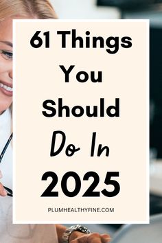 Here are 61 awesome things you should do in new year to make 2025 your best year ever | new year goals for 2025 | things to do in 2025 | new year resolutions | new year ideas | things you should do in new year | new year resolution ideas for 2025 | habits to start in 2025 | self improvement tips How To Make 2024 The Best Year, New Year Checklist, New Year Habits, New Year Things, Year Checklist, New Year Resolution Ideas, Resolution Ideas, Habits To Start, New Year Planning