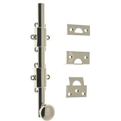 an image of a door handle and latch on a white background with clippings