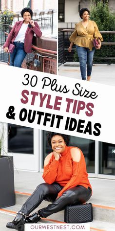 I love ALL my curves and love finding affordable and fashionable outfits that hug me just right! Here are 30 of my best plus size style tips to help you put together plus size outfits that are flattering, unique and fun. And if you're looking for plus size winter outfits, I share some great outfit ideas that are trendy and perfect for 2022. This is the best plus size fashion for women! Plus Size Date Night, Night Outfits Winter, Trendy Date Night Outfit, Plus Size Winter Outfits, Plus Size Style, Black Bloggers, Casual Date Night, Plus Size Winter