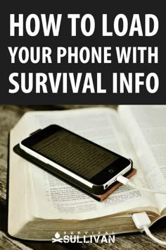 Your phone is capable of storing a TON of survival information such as ebooks, apps and video. We tell you how to load it to the brim, and have all that survival knowledge in your pocket. #survivalsullivan #preppers #prepping #survival #preparedness Fieldcraft Survival, Miejski Survival, Survival Knowledge, Survival Preparedness, Survival Ideas, Emergency Prepardness, Survival Items, Emergency Preparedness Kit, Emergency Preparation