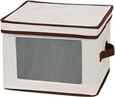 a white microwave oven with brown trimmings