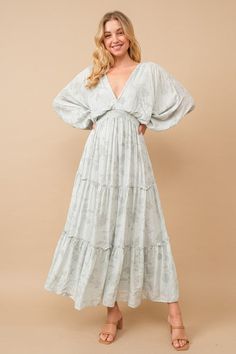 Elevate your wardrobe with our Jacquard Floral Dolman Maxi Dress, a stunning piece that exudes grace and charm. Crafted from luxurious rayon jacquard fabric, this dress boasts intricate floral patterns that add a touch of sophistication to your ensemble. The dolman sleeves offer a relaxed yet elegant silhouette, while Dolman Sleeve Maxi Dress, Style Upgrade, Maxi Dress Blue, Maxi Dress With Sleeves, Jacquard Fabric, Dress Ideas, Sheer Fabrics, Floral Maxi, Floral Patterns