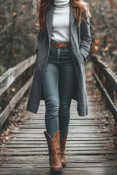 120+ Cowboy Boots Outfits for Winter: Warm Up Your Style Game - From The Guest Room Outfits For Winter, Bold Personality, Cowgirl Style Outfits, Boots Outfits, Cowgirl Style, Boots For Women, Boots Outfit, Style Outfits, Western Wear