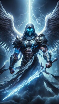 Angle Warrior, Biblical Creatures, Hierarchy Of Angels, God Warrior, Divine Angel, Guardian Angel Pictures, Demon Angel, Ghost Soldiers, Dragon Ball Z Iphone Wallpaper