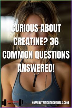 Get answers to 36 common questions about creatine, including its benefits, safety, dosage, and more. Discover how this supplement can enhance muscle performance in athletes. Find out about research on creatine's effects and potential side effects. Curious to learn more? Click the Link To Read More! **LIKE AND SAVE FOR LATER**. Creatine Before And After, Creatine Benefits, Creatinine Levels, Gym Nutrition, Increase Appetite, Pre Workout Supplement, Learn Yoga, Post Workout Recovery, Sports Supplements