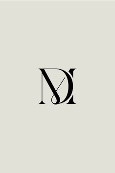 the letter d is made up of two letters, one in black and white with an arrow