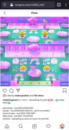 an instagram page for the nintendo store