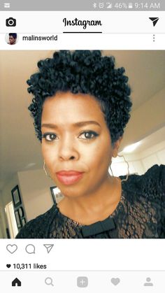 Malinda Williams, Twa Hairstyles, Haute Hair, Afro Style