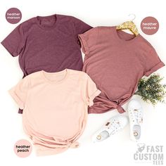 FastCustomTees Plain Bella Canvas Shirt, Wholesale TShirt, Blank TShirt, Plain Unisex Shirt, Bulk T Shirt, Heather Soft Plain Tee, Oversized Shirt, Shirts This customized gift can be used by all the members of family, it will be the best wanderlust, travel apparel unisex personalized shirt ever! 👉 Product Details:The T-Shirts, Hoodies, Youth, Toddler and Baby Suits(Body Suit) are unisex.👈 👉Reading the Sizing Chart: Please note that the sizing chart includes the measurements of one side of the Heather Cotton Crew Neck T-shirt, Heather Crew Neck Top With Graphic Print, Heather Color Relaxed Fit Short Sleeve T-shirt, Heather Relaxed Fit Short Sleeve T-shirt, Heather Crew Neck Top With Relaxed Fit, Casual Heather Crew Neck T-shirt, Heather Cotton Short Sleeve Tops, Heather Cotton T-shirt With Relaxed Fit, Heather Gray Relaxed Fit Short Sleeve Top