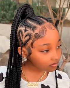 Hair Braid Designs, My Bday, Kid Styles, Braid Designs, Braids For Kids, Up Hairstyles, Girl Cartoon, My Mom, Cute Hairstyles