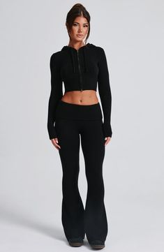 Elevate your off duty wardrobe with the Portia Knit Hoodie. This cropped hoodie features a fitted silhouette with a 2-way zipper and drawstring for the perfect fit. Complete your look with the matching Portia knit Pants.



Colour: Black.

Cropped length.

Unlined.

Fitted.

Fitted sleeves with wide 2x2 rib cuff.

2-way functional exposed zipper down centre front.

2x2 rib hem.

Front drawstring.

Model is an XS and is wearing an XS.

 Size: XS, S, M, L, XL, XXL Homecoming Dresses Corset, White Dress Spring, Midi Dress Wedding Guest, Long Sleeve Homecoming Dresses, Split Long Dress, Versatile Pants, Homecoming Dresses Long, Maxi Dress Sale, Sparkle Dress