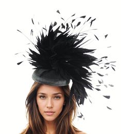 Black Kentucky Ascot Fascinator Hat Percher Pillbox Derby Woman Garden Tea Party Wedding Cocktail Statement Black Headband Ladies Luncheon Black Bianca Fascinator Hat Gorgeous layers of black hackle and coque feathers on a black sinamay pillbox percher base Sinamay base measures about 16cm by 18cm. This black fascinator is mounted with a matching headband. If you prefer a headband to match your hair, please make a note at check out what colour headband you want. The black Bianca Fascinator Hat i Gatsby Style Black Fascinator For Parties, Black Gatsby Fascinator For Parties, Black Gatsby Style Fascinator For Party, Black Gatsby Style Party Fascinator, Black Costume Hats For Royal Ascot Party, Black Feathered Hats And Headpieces For Kentucky Derby, Kentucky Derby Black Feathered Costume Hats, Black Feathered Costume Hats For Kentucky Derby, Black Feathered Hats For Kentucky Derby