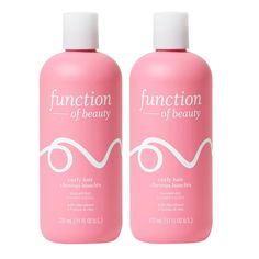 PRICES MAY VARY. CUSTOM HAIR CARE – Customize your Curly Hair Shampoo to match your unique hair type, moisture needs & goals. For curly hair, we recommend the Curl Definition, Lengthen & Anti-Frizz #HairGoal Boosters (sold separately), but it is ultimately up to you! ALL NATURAL CHIA EXTRACT - Formulated with Chia Extract, a key ingredient that restores hair while defining and shaping your curls, while maintaining bounce. EFFORTLESS MIXING FOR CUSTOMIZED RESULTS - Add up to three #HairGoal Boost Function Of Beauty Curly Hair, Curly Hair Shampoo And Conditioner, Curly Hair Shampoo, Strawberry Shampoo, Pink Shampoo, Pink Curls, Curl Products, Function Of Beauty, Curl Shampoo