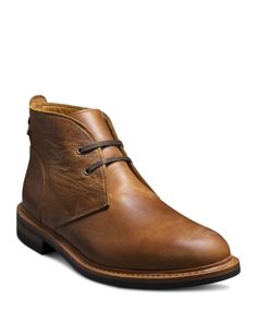 Allen Edmonds Men's Chandler Lace Up Chukka Boots Semi-formal Brown Chukka Boots With Plain Toe, Brown Plain Toe Chukka Boots For Semi-formal Occasions, Semi-formal Brown Plain Toe Chukka Boots, Brown Snip Toe Chukka Boots For Business, Luxury Bridle Leather Boots For Formal Wear, Luxury Bridle Leather Boots For Formal Occasions, Classic Cognac Plain Toe Boots, Classic Cognac Boots With Plain Toe, Classic Business Boots In Bridle Leather