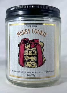 Fragrances: fresh baked cookies, sparkling sugar crystals and rich vanilla Candle Bath, Fresh Baked Cookies, Baked Cookies, Sugar Crystals, Bath Candles, Garden Candles, White Barn, Freshly Baked, Natural Essential Oils