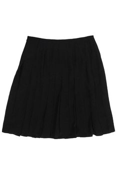 Slip into this flowy and versatile pleated skirt from the popular St. John brand. It can be dressed up or down for any occasion. Size 10 100% polyester Lining: 94% silk, 6% spandex Side zipper Above knee Pleated design Waist 30" Total length 24" Black Pleated Hem Tennis Skirt For Spring, Black Flowy Pleated Skirt For Formal Occasions, Black Fitted Pleated Skirt With Accordion Pleats, Black Flowy Pleated Skirt For Formal Events, Black Tennis Skirt With Accordion Pleats For Spring, Formal Black Flowy Pleated Skirt, Elegant Full Tennis Skirt With Lining, Black Flared Mini Skirt With Accordion Pleats, Elegant Pleated A-line Tennis Skirt