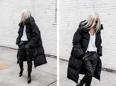 Europe Winter, Go To New York, Leather Outfit, Winter Is Coming, Fashion Editor, Puffer Coat, All About Fashion, Long Coat, Dress Making