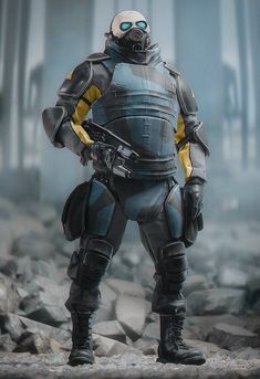 Combine Soldier, Future Soldiers, Sci Fi Armor, Drip Design, Scene Drawing, Sci-fi Armor, Future Soldier, Military Design, Half Life