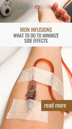 How do you make the most of your iron infusion and minimize the side effects? An iron infusion can contain up to 1000mg of iron in a single infusion. And given the fact that the body doesn’t have an efficient way of clearing this highly oxidative substance, greatly increases the risk for potential side effects. Find out how to support the body pre and post iron infusion to minimize the side effects. #ironinfusion #ironinfusionsideeffects #irondeficiencyanemia Iron Supplement Side Effects, Iron Infusion Side Effects, Iron Transfusion, Iron Infusion Therapy, Low Iron Remedies, Enlarged Uterus, Iron Deficiency Remedies, Iron Deficiency Symptoms, Liquid Iron Supplement