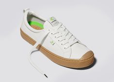 CARIUMA: Women's Low Top Off-White Gum Sole Sneakers | OCA Low Gum Sole Sneakers, Sole Sneakers, Canvas Sneakers, White Sneaker, Low Top, Gum, Womens Sneakers