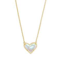 Feminine and classic with an asymmetrical design, the Ari Heart Pendant Necklace is our new obsession. Layer it or let it shine on its own - either way you'll be hearing "Where'd you get that?" every time you wear this pendant necklace out. CLOSURELobster Clasp SIZE0.49" L x 0.57" W Pendant On 15"L Chain + 2" Extender Please note: Due to the one-of-a-kind nature of the medium, exact colors and patterns may vary slightly from the image shown.. Short Pendant Necklace, Jewelry Education, Heart Shaped Pendant Necklace, New Obsession, Rose Gold Quartz, Kendra Scott Necklace, Let It Shine, Rose Gold Pink, Gold Heart Necklace