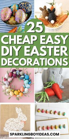 Get creative with these easy DIY Easter decorations, that are perfect for spring decor. Discover a world of Easter ornaments, and Easter wreaths, from rustic easter decor ideas to DIY bunny deorations. Create beautiful DIY Easter door hangers and porch decor to welcome guests or design your own Easter table settings with DIY easter centerpieces for a festive brunch. Engage the kids with simple Easter crafts and egg decorating ideas. So must try these easy DIY easter crafts and enjoy the season. Rustic Easter Decor Ideas, Easy Diy Easter Crafts, Easter Door Hangers, Diy Easter Centerpieces, Easy Diy Fall Crafts, Natural Easter Eggs, Easter Porch Decor, Easter Nail Art Designs