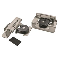 Half Overlay Satin Nickel Double Demountable Hinge (2-Pack) - Super Arbor Overlay Hinges, Hinges For Cabinets, Cabinet Hinges, Types Of Cabinets, Lift Off, Bath Hardware, Hardware Finishes, Cabinet Styles, Military Discounts