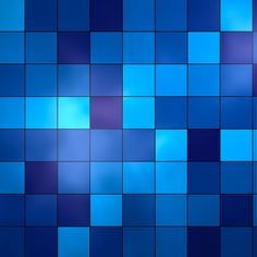 an abstract blue background with small squares