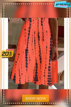 Women's Casual Dress Sundress Strap Dress Mini Dress Orange Sleeveless Ombre Print Spring Summer V Neck Basic Daily Vacation Summer Dress S M L Xl Xxl 3xl Casual Printed A-line Sundress, Casual Printed Knee-length Sundress, Casual Knee-length Printed Sundress, Orange A-line Summer Dress, Summer Orange Shift Dress, Orange Mini Sleeveless Dress, Casual Orange Sleeveless Mini Dress, Orange Shift Dress For Summer, Casual A-line Printed Sundress