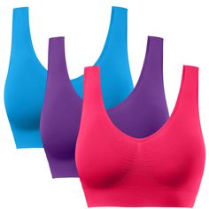 PRICES MAY VARY. MEDIUM SUPPORT BRA: Whether you’re doing yoga or even if you’re running errands, BESTENA sports bras for women will give the support you need; The wide elastic shoulder straps and hem help your bust stay supported during workout; Ideal for low-impact exercise and everyday activities ULTIMATE COMFORT: Made from highest quality of nylon and spandex to give the ultimate comfort; Our sleep bras for women are soft, lightweight, breathable and skin-friendly; The comfort stretch fabric feels like a dream so you can sleep in it with no discomfort or itchy feeling ADDED STRETCH: Our comfortable bras for women have been added stretch for high elasticity; Plus, we have a wide range of size options from S to XXXXL; So, big or small, slim built or not, these plus size bras for women wi