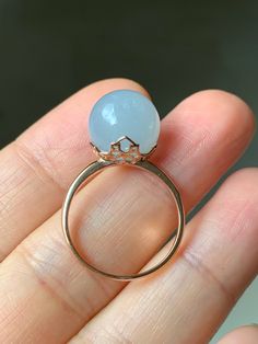 Elegant Round Band Jade Jewelry, Elegant Jade Ring With Round Band, Elegant Blue Jade Jewelry, Luxury Jade Ring Jewelry, Fine Jewelry Aquamarine Gemstones, Round Shape, Luxury Healing Round Jewelry, Rose Gold Aquamarine Gemstone Jewelry, Formal Round Chalcedony Jewelry, Elegant Round Jade Gemstones