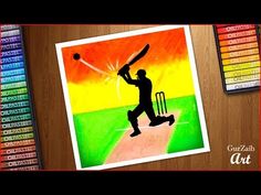 a drawing of a man holding a baseball bat and hitting a ball with his leg