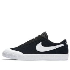 The Nike Zoom Blazer Low SB XT 'Black' is the perfect combination of classic style and modern performance. With a sleek silhouette and rubber sole, this sneaker is designed to provide superior cushioning and durability. The black and white colorway adds a subtle yet stylish touch to the shoe. Inspired by skateboarding culture, this sneaker is perfect for any activity that requires agility and comfort. Whether you're skating or just going for a casual walk, the Nike Zoom Blazer Low SB XT 'Black' will provide you with the perfect blend of style and performance. (SNKR/Skate/Unisex/Low Top/Non-Slip/Wear-resistant) Nike Sb Blazer, Blazer Low, Nike Blazer, Nike Zoom, Nike Sb, Skateboarding, Just Go, Skating, Low Top