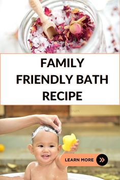 Create a soothing bath experience for your children with these gentle and safe detox bath recipes. Try the Basic Epsom Salt and Lavender Bath or the Gentle Baking Soda and Chamomile Bath to help your little ones unwind after a long day. Perfect for a relaxing family soak! #familyfriendlybathrecipe