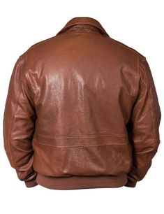 Classic Winter Leather Jacket With Zipper, Classic Leather Jacket With Zipper For Winter, Classic Leather Jacket With Zipper Closure For Winter, Classic Solid Leather Jacket For Winter, Classic Leather Jacket With Padded Collar For Fall, Brown Leather Jacket With Zip Cuffs For Work, Winter Leather Outerwear With Button Cuffs, Fitted Leather Jacket With Ribbed Cuffs For Fall, Leather Biker Jacket With Ribbed Cuffs