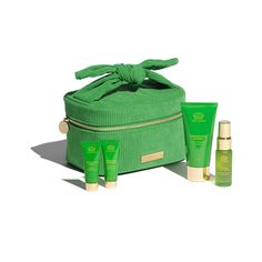 You’ll never want to skip your beauty routine again. This is a 4-step routine of travel-friendly best-sellers that cleanse, plump, treat, and hydrate – giving you everything you need for bouncy, radiant, and healthy looking skin. This set is perfectly packaged in our Small Corduroy Top Knot Bag. GET $110 VALUE FOR $88 | Winter Radiance Routine Tata Harper Skincare, Corduroy Top, Knot Bag, Tata Harper, Beauty Routine, Top Knot, Beauty Routines, Best Sellers, Knot