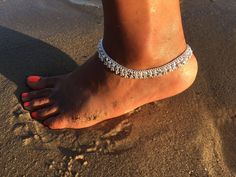 Each of these beautiful handmade anklets are limited stock due to unique design. Check out shop for other designs.  ITEM DETAILS: - Pure sterling silver - Water-resistant  - Handmade from India - Can be purchased as pair or single anklet - Compliments any attire, shoe style and skin tone PRICING: Single: $30 Pair: $50 Silver Beach Anklets With Silver Beads, Beach Silver Anklets With Silver Beads, Silver Anklets With Beads For Beach, Silver Anklets With Silver Beads For Beach, Handmade Silver Anklets For The Beach, Traditional Silver Anklets For Beach, Handmade Anklets, Silver Water, Anklet Jewelry