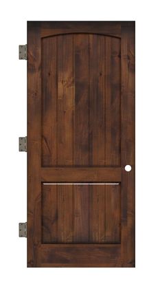 an image of a wooden door on white background