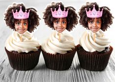 Princess Cupcake Toppers, Photo Cupcake Toppers, PRINTABLE Cupcake Toppers with Photo, Princess Birthday Theme, Princess cupcake Toppers * Digital Download: 1 PDF File size 8.5 x 11 * Handmade item Ready in 24-48 hours * Materials: PDF for you to Print if you need another format please message me * Need me to change something? Please message me! Black line around image to make it easy to cut Item Details Photo Cupcake Topper/Digital file no item is shipped  Instructions for Photo Cupcake Topper Birthday Theme Princess, Close Up Selfie, Spiderman Cupcake Toppers, Princess Birthday Theme, Construction Cupcakes, Photo Cupcake Toppers, Woody Birthday, Mermaid Cupcake Toppers, Baby Cupcake Toppers