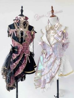 Your Highness, Asymmetrical Skirt, Collar Top, Character Outfits, Lolita Fashion, Lapel Collar