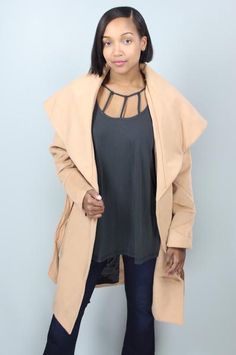 The Caroline Wool Jacket: $120 New Clothes, Fall 2016, Wool Jacket, Fast Fashion, New Outfits, Duster Coat, New Arrivals, Women's Clothing, Shoe Accessories