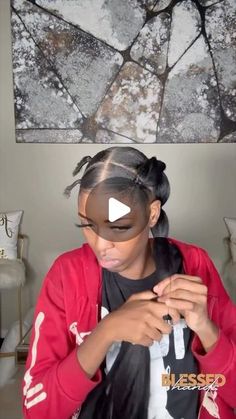 What To Do With Straight Hair Hairstyles, Easy Weave Ponytail Hairstyles Black, Quick Concert Hairstyles, Diy High Ponytail Hairstyles, Adding Braiding Hair To Ponytail, Fake Pony Tailed Hairstyle, Quick Black Woman Hairstyle, Quick And Easy Hairstyles Black Women With Weave, One Week Hairstyles Black Women