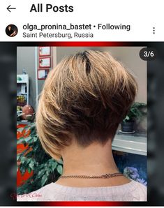 Crew Haircut, Stacked Inverted Bob, Bob Hairs, Inverted Bob Haircuts, Angled Bob Haircuts