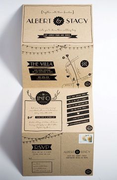 an image of a cardboard box with different designs on the front and back side, as well as other packaging materials