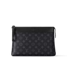 LOUIS VUITTON® - Pochette Voyage Souple - Eclipse Pochette Accessoires Louis Vuitton, Lv Clutch, Louis Vuitton Pouch, Pochette Louis Vuitton, Louis Vuitton Black Wallet, Louis Vuitton Multi Pochette Accessoires Empreinte, Louis Vuitton Clutch, Louis Vuitton Papillon Pouch, Street Style Bags