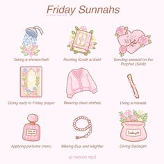 What To Do On Friday Islam, Friday Vibes Islamic, Friday Routine Islam, Friday Sunnah Reminder, Friday Reminder Islam, Islam Routine, Jummah Reminder, Islamic Routine, Friday Sunnah