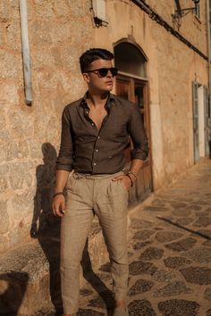 Italian Summer Outfits Men, Gentleman Mode, Italian Summer Outfits, Mens Winter Fashion Outfits, Summer Holiday Outfits, Aesthetic Outfits Men, Spring Outfits Men