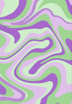 an abstract pattern in shades of purple and green