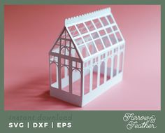 3D Greenhouse Box Template 3D Papercut SVG Cut File Cricut - Etsy UK Teddy Bear Gifts, 3d Svg, Ceramic Figures, Free Graphics, Box Template, Premium Fonts, Box Design, Winter Decor, Card Box